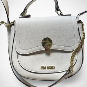 Steve Madden White Crossbody Bag